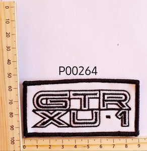 P00264 GTR XU-1 Iron On Cloth Patch