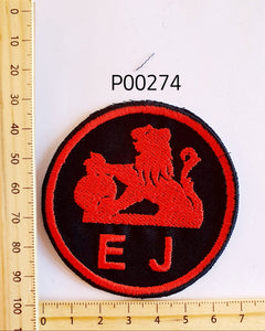 P00274 EJ Iron On Cloth Patch