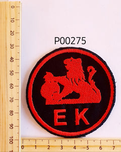 P00275 EK Iron On Cloth Patch