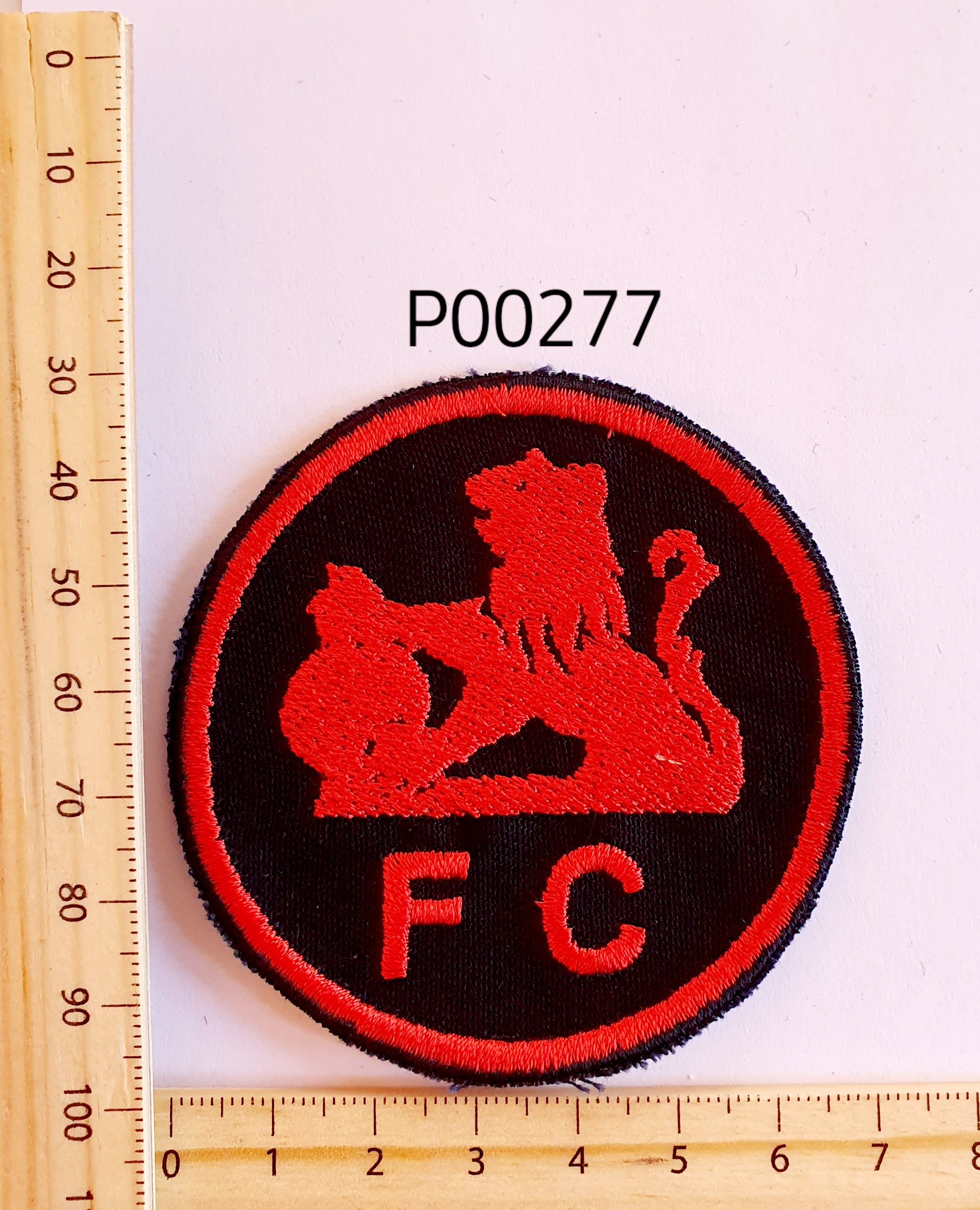 P00277 FC Iron On Cloth Patch