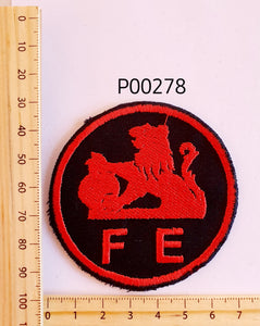 P00278 FE Iron On Cloth Patch