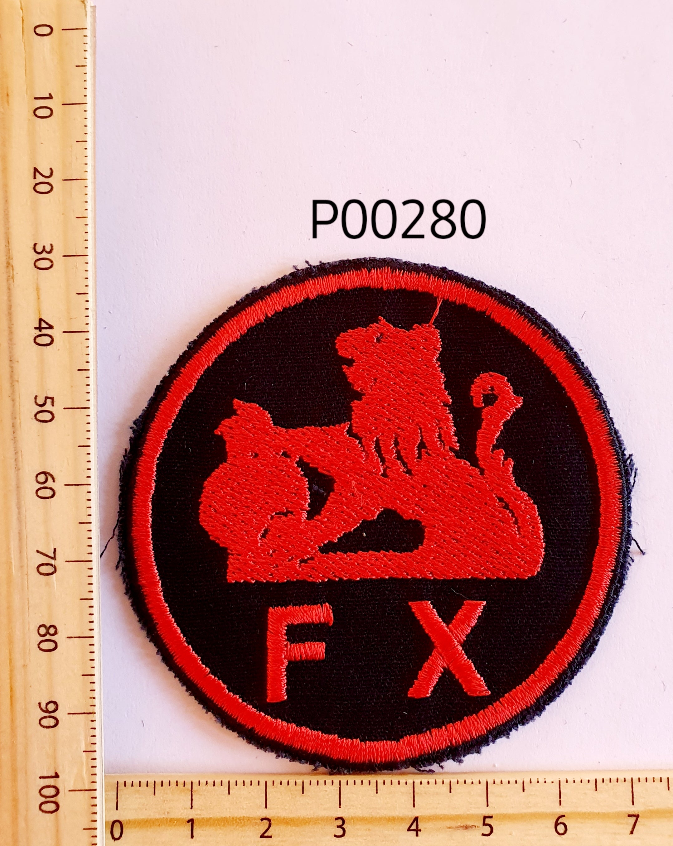 P00280 FX Iron On Cloth Patch