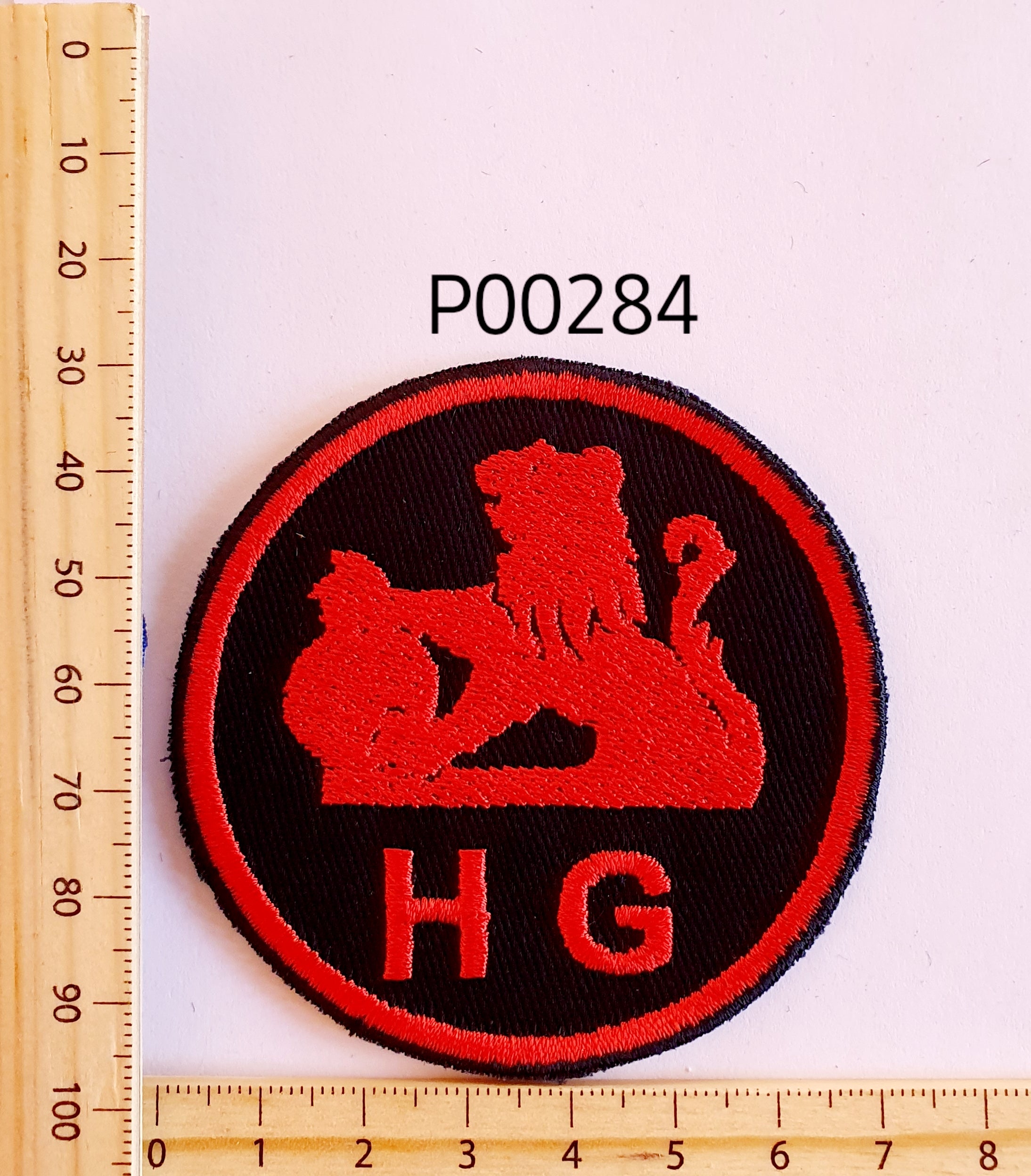 P00284 HG Iron On Cloth Patch