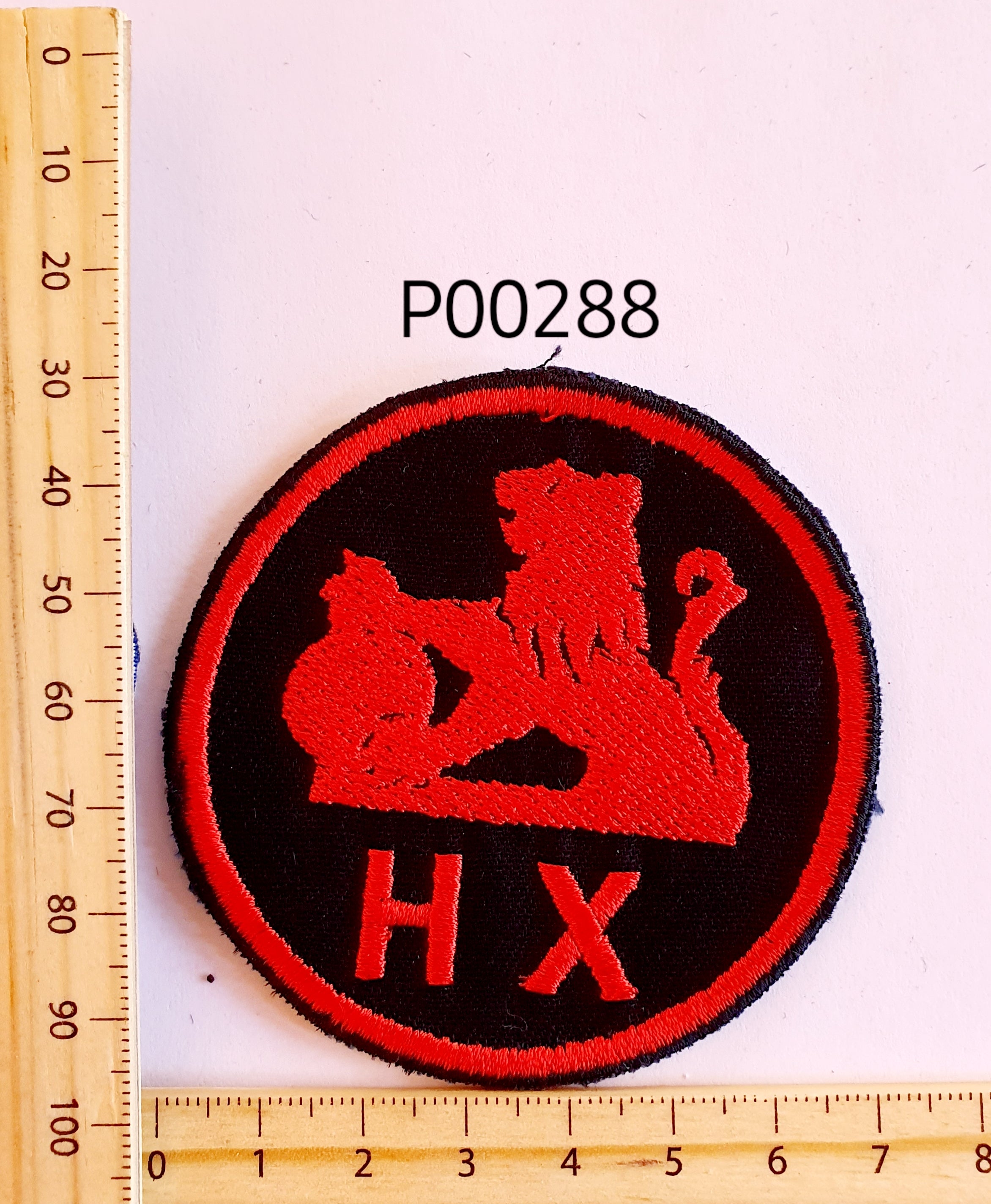 P00288 HX Iron On Cloth Patch