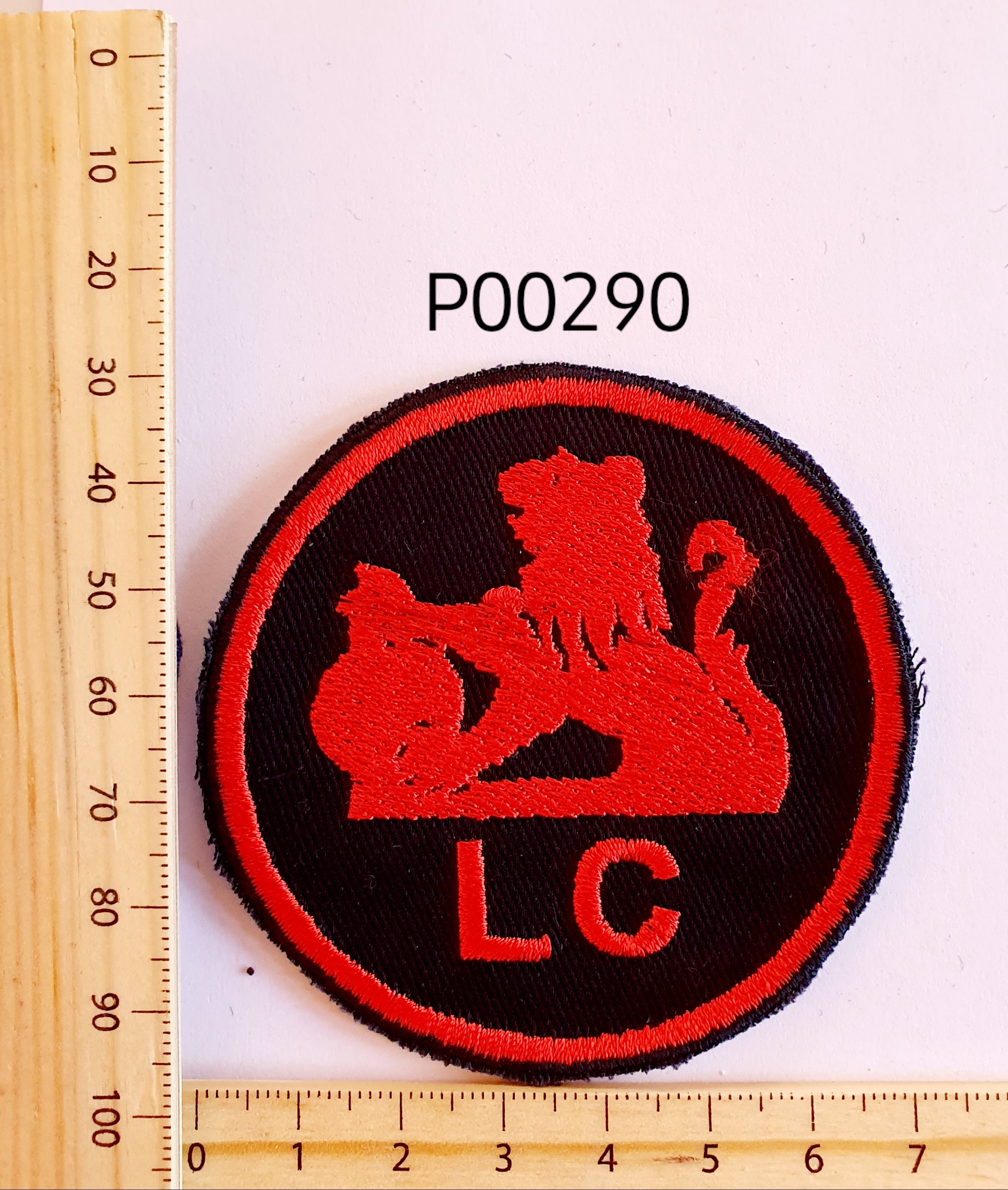 P00290 LC Iron On Cloth Patch