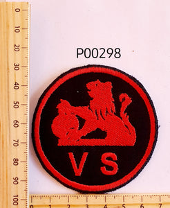 P00298 VS Iron On Cloth Patch