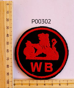 P00302 WB Iron On Cloth Patch