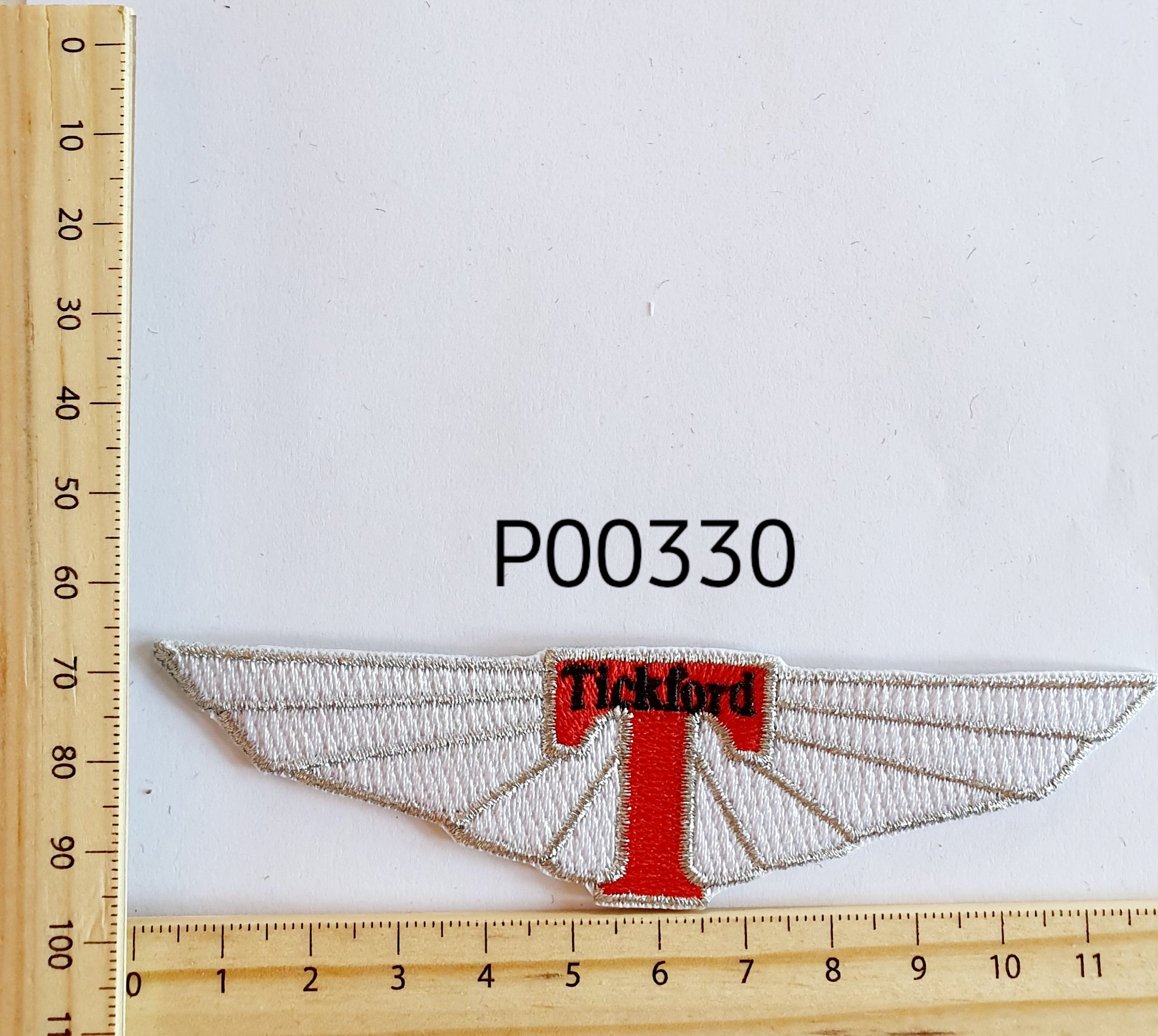 P00330 Tickford Iron On Cloth Patch