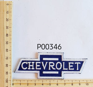 P00346 Chevrolet Bowtie Iron On Cloth Patch