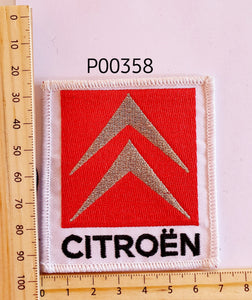 P00358 Citroen Iron On Cloth Patch
