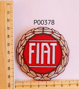 P00378 Fiat Iron On Cloth Patch