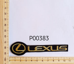 P00383 Lexus Iron On Cloth Patch
