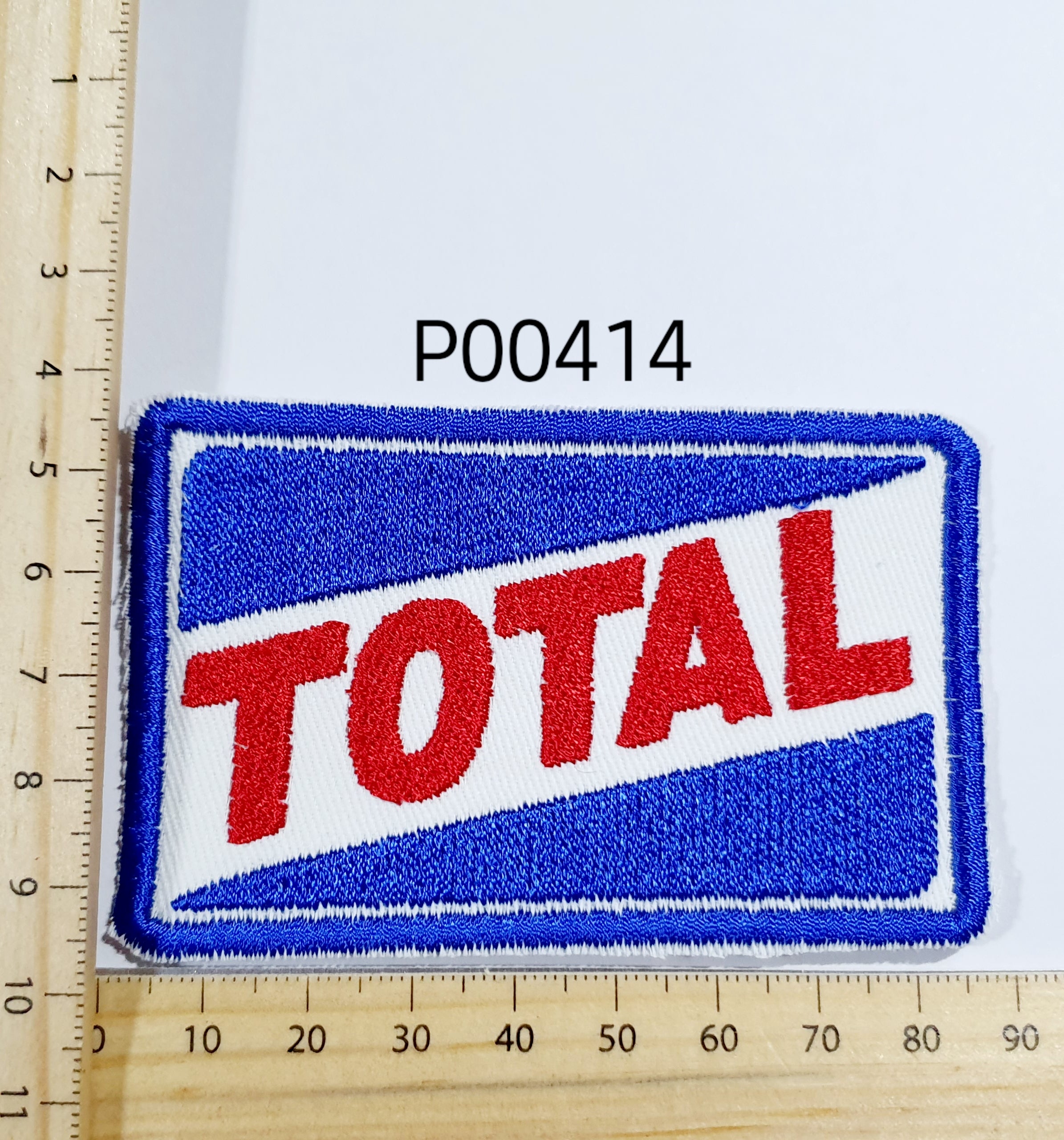 P00414 Total Iron On Cloth Patch