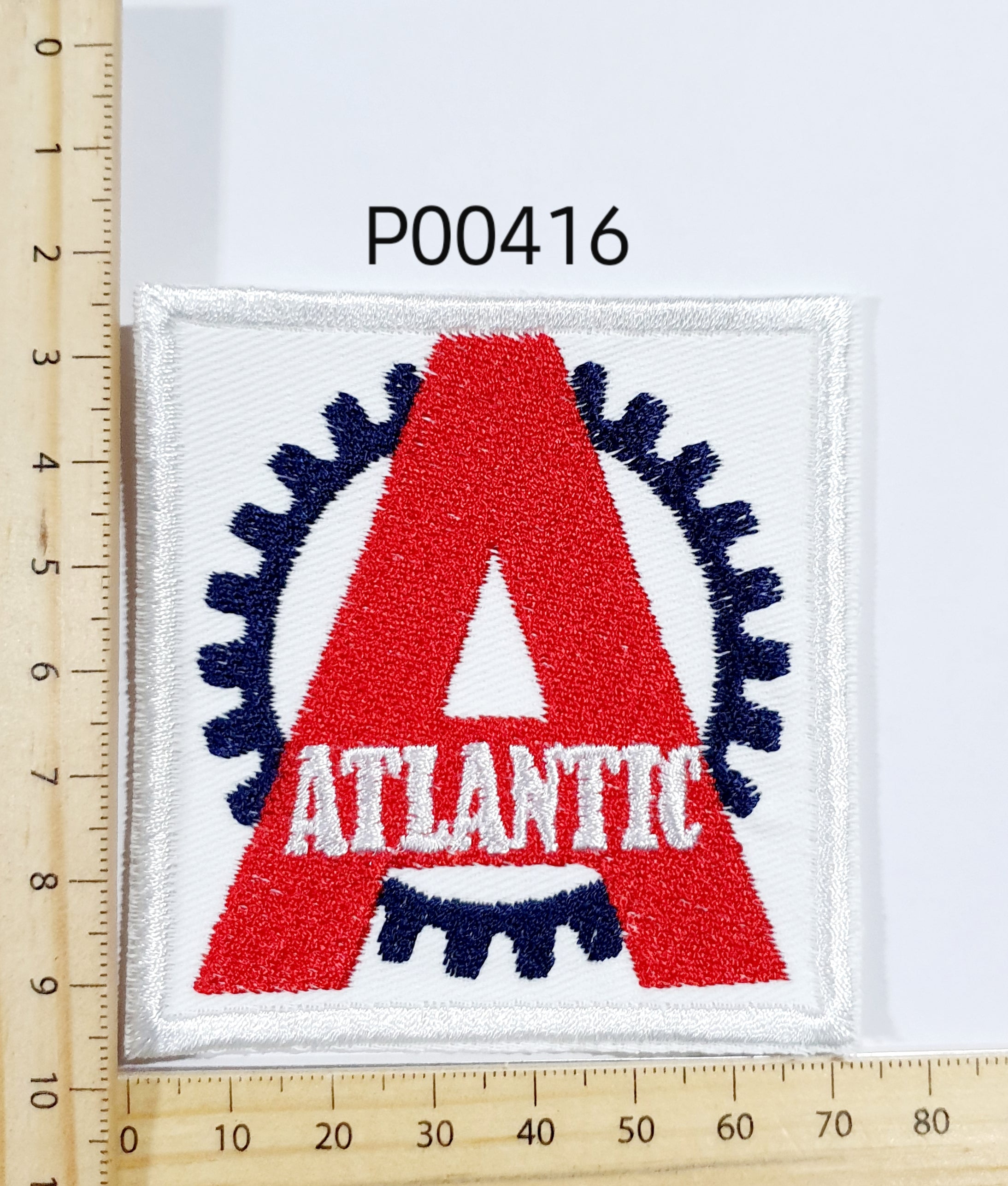 P00416 Atlantic Iron On Cloth Patch