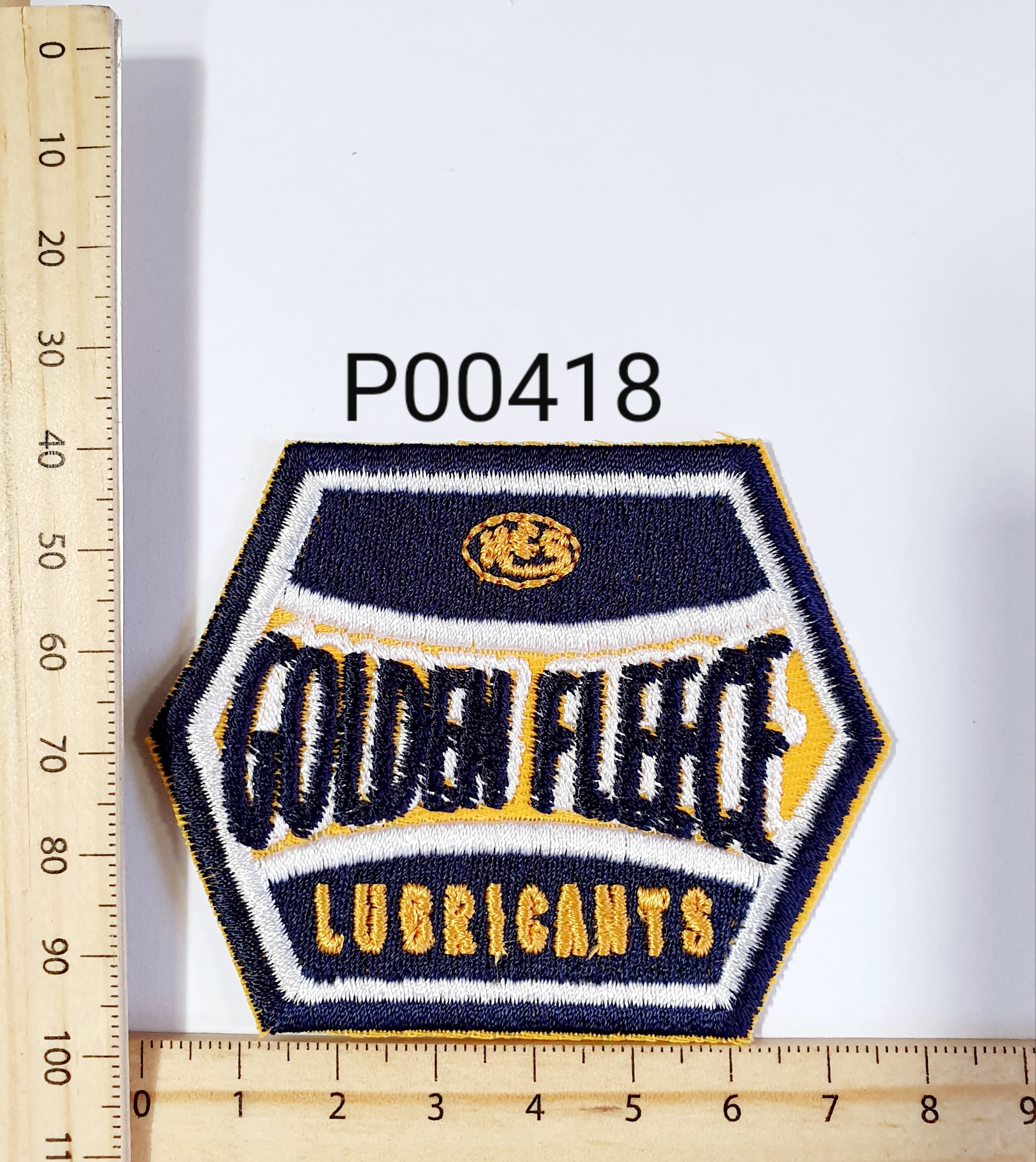 P00418 Golden Fleece Iron On Cloth Patch